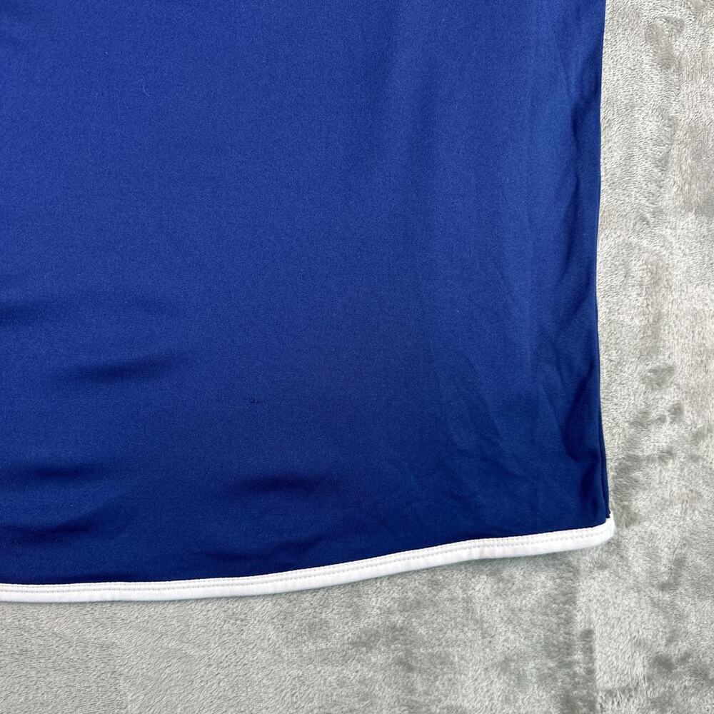 Y2K Diadora Soccer Jersey Blue 4Life Sponsor 4 Football Shirt Mens Large - Picture 8 of 8